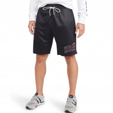 Miami Heat Tommy Jeans Mike Mesh Basketball Shorts - Black