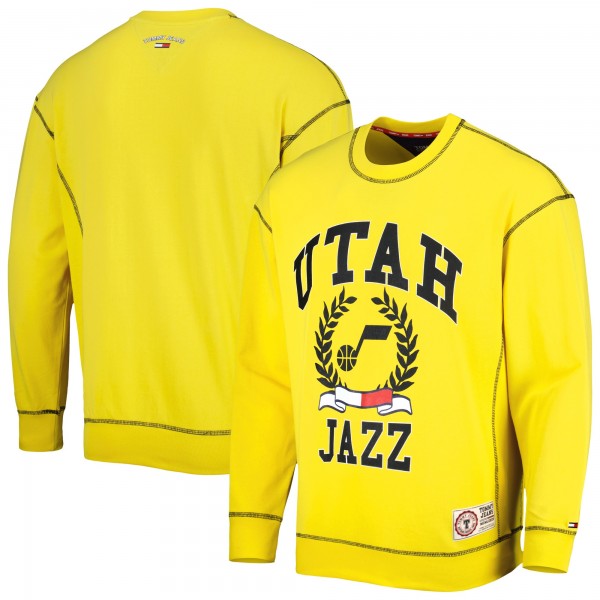 Кофта Utah Jazz Tommy Jeans Peter French Terry - Gold