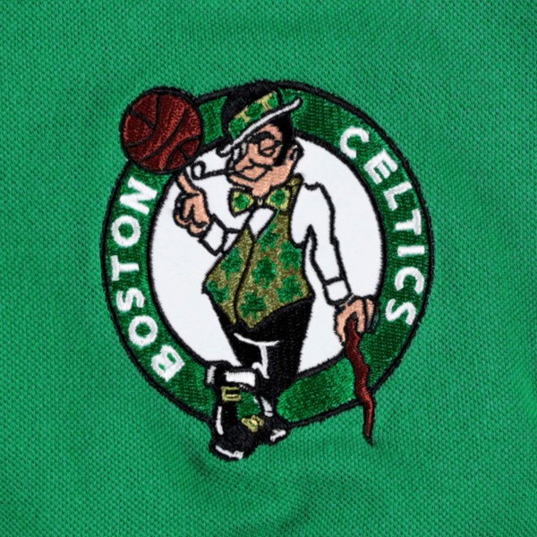 Поло Boston Celtics Tommy Jeans Stanley Pique - Kelly Green
