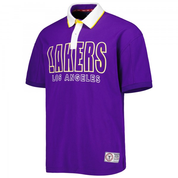 Поло Los Angeles Lakers Tommy Jeans Stanley Pique - Purple