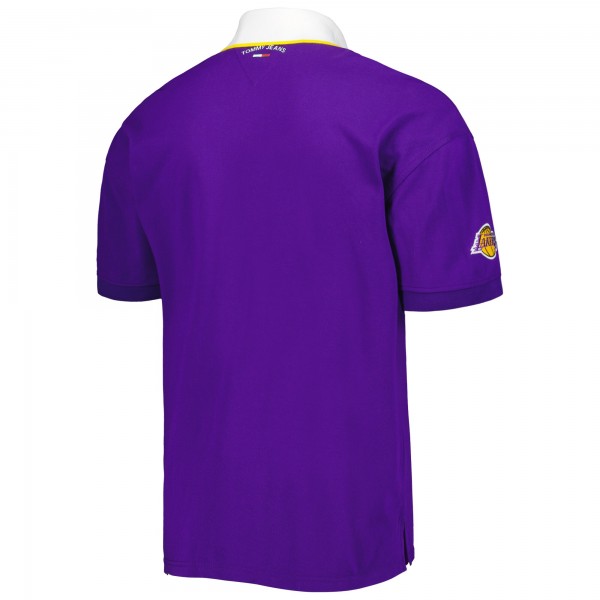 Поло Los Angeles Lakers Tommy Jeans Stanley Pique - Purple