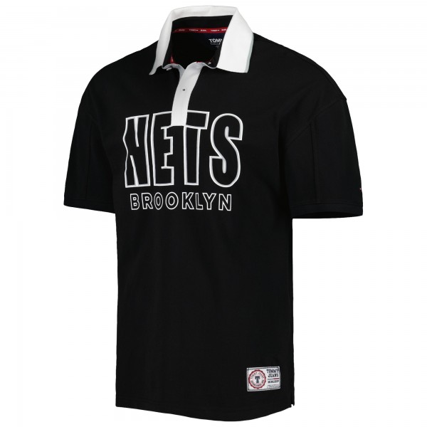 Поло Brooklyn Nets Tommy Jeans Stanley Pique - Black