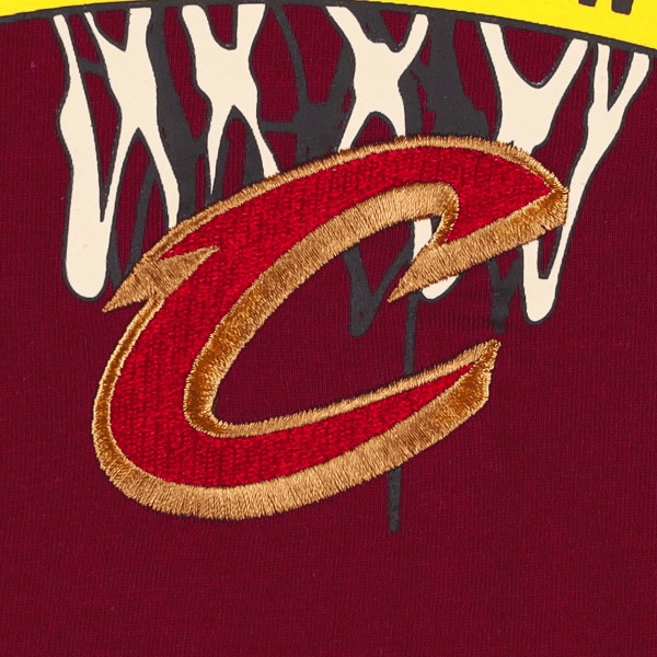 Футболка Cleveland Cavaliers Tommy Jeans Tim Backboard - Wine