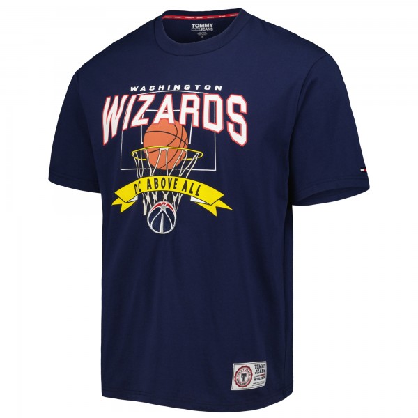 Washington Wizards Tommy Jeans Navy Tim Backboard T-Shirt