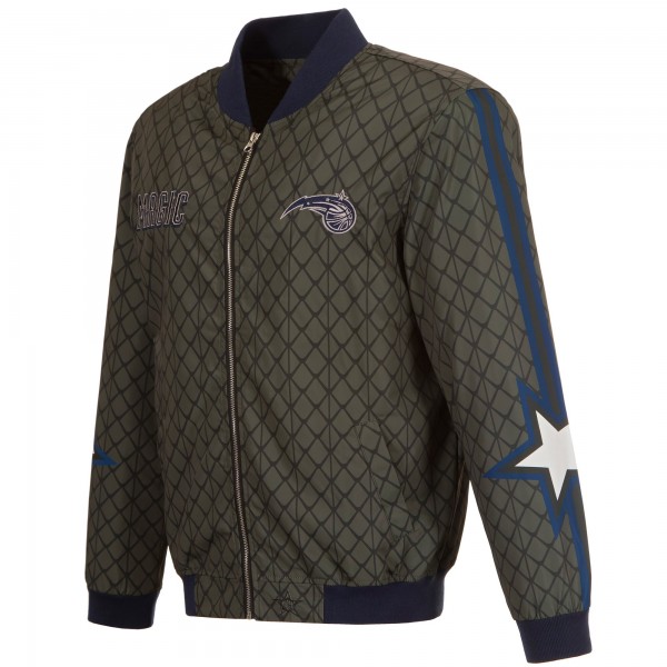 Бомбер Orlando Magic JH Design 2022/23 City Edition Full-Zip Nylon - Charcoal