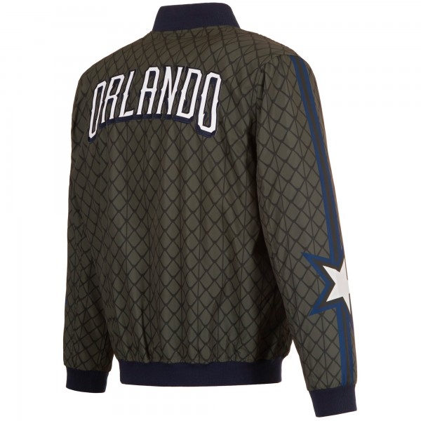 Бомбер Orlando Magic JH Design 2022/23 City Edition Full-Zip Nylon - Charcoal