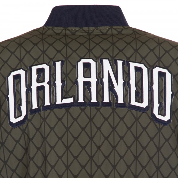 Бомбер Orlando Magic JH Design 2022/23 City Edition Full-Zip Nylon - Charcoal