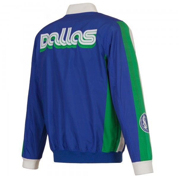 Бомбер Dallas Mavericks JH Design 2022/23 City Edition Full-Zip Nylon - Royal