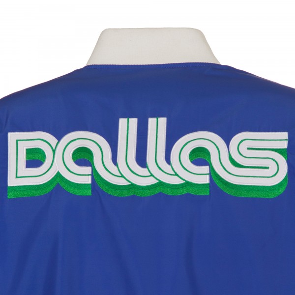 Бомбер Dallas Mavericks JH Design 2022/23 City Edition Full-Zip Nylon - Royal