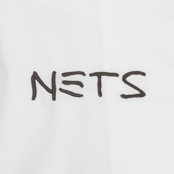 Бомбер Brooklyn Nets JH Design 2022/23 City Edition Full-Zip Nylon - White
