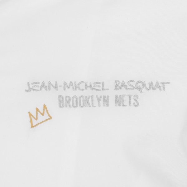 Бомбер Brooklyn Nets JH Design 2022/23 City Edition Full-Zip Nylon - White
