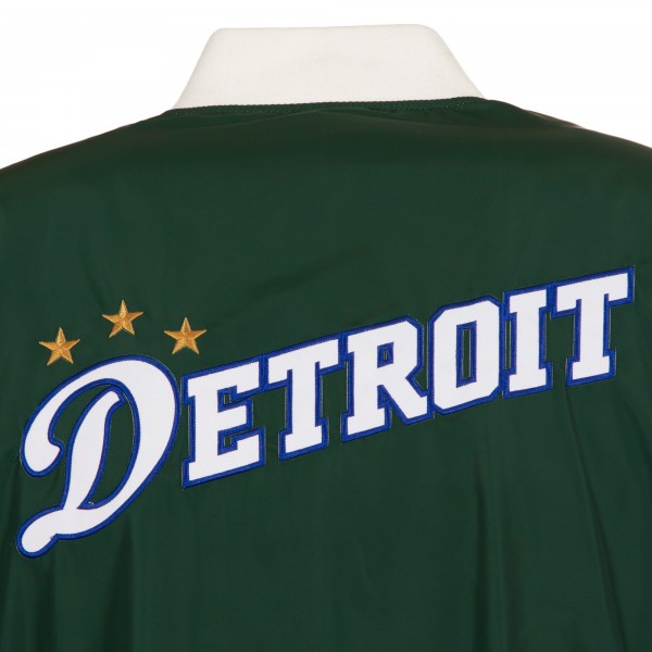 Бомбер Detroit Pistons JH Design 2022/23 City Edition Full-Zip Nylon - Green