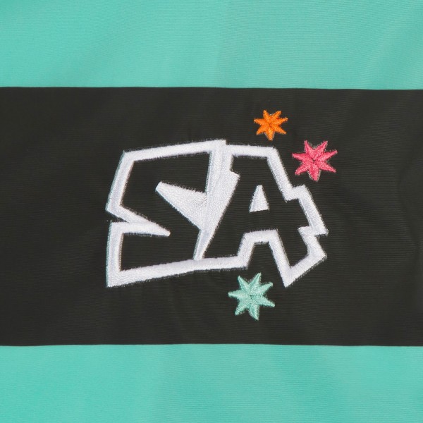 Бомбер на молнии San Antonio Spurs JH Design 2022/23 City Edition Nylon - Turquoise
