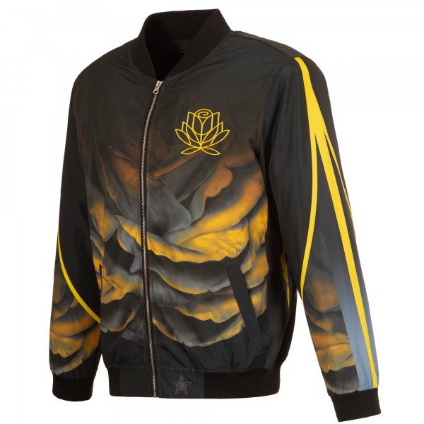 Бомбер Golden State Warriors JH Design 2022/23 City Edition Full-Zip Nylon - Black