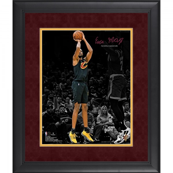 Evan Mobley Cleveland Cavaliers Facsimile Signature Fanatics Authentic Framed 11 x 14 Spotlight Photograph