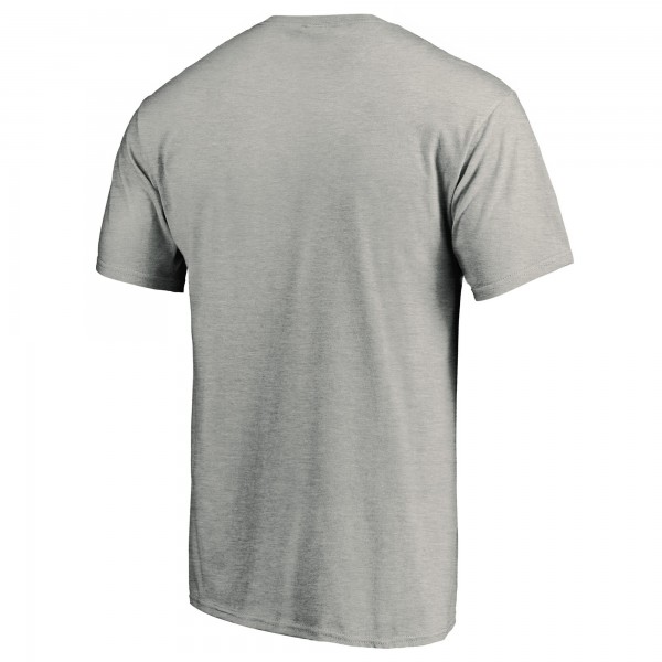 New York Yankees Heather Gray Team Official Logo T-Shirt