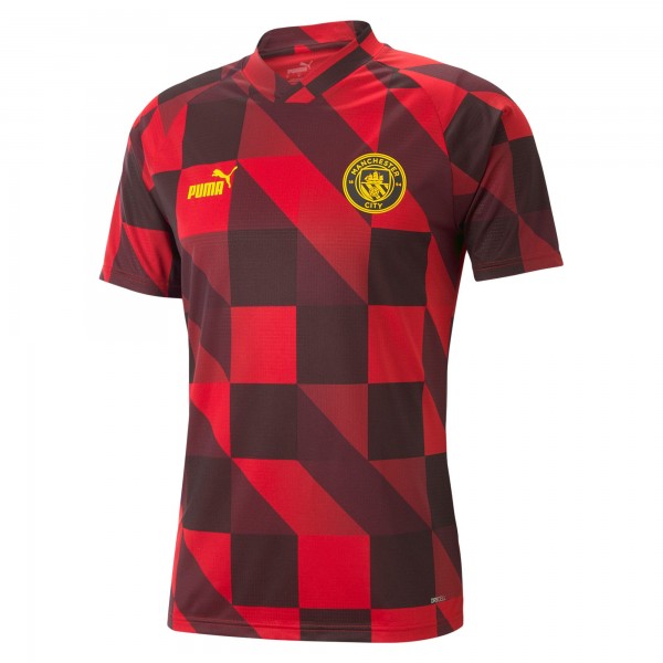 Игровая форма  Manchester City Puma 2022/23 Pre-Match Training - Red