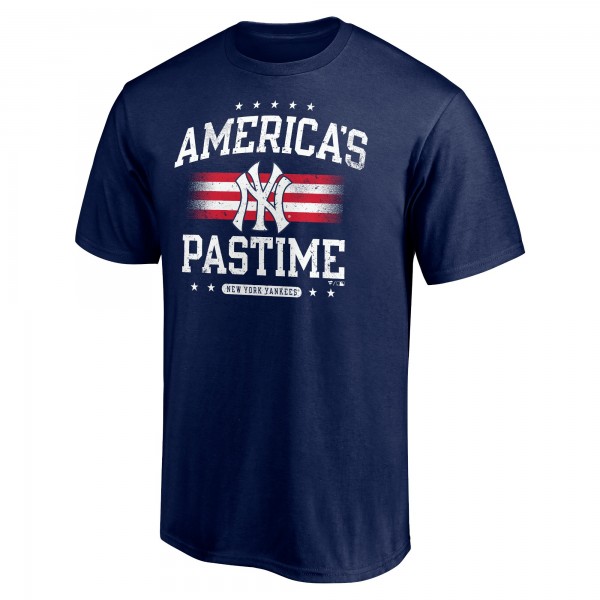 New York Yankees Navy Team Americas Pastime T-Shirt