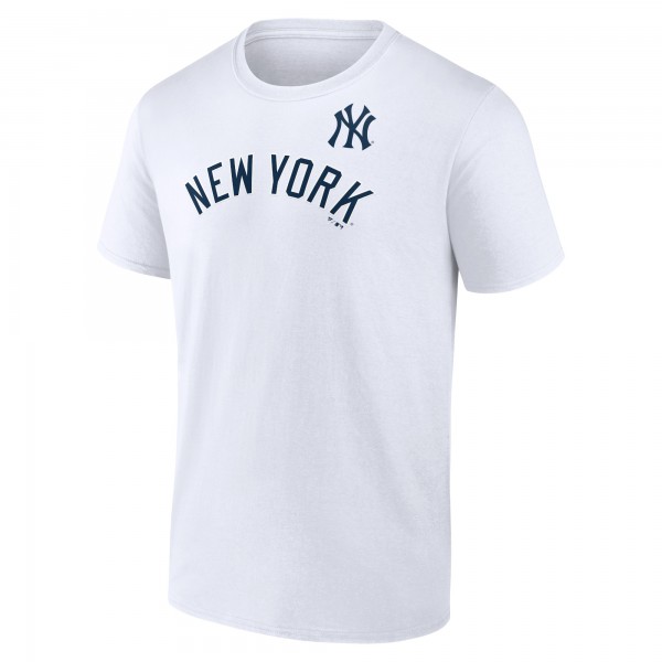 New York Yankees White Team Hot Shot T-Shirt