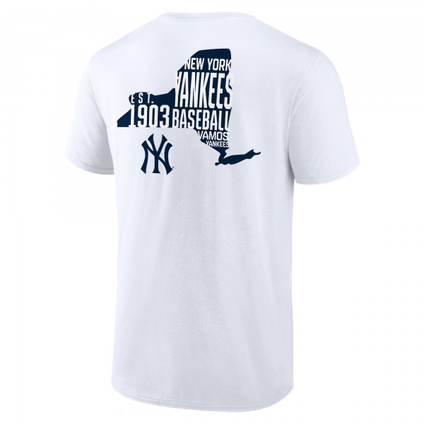 New York Yankees White Team Hot Shot T-Shirt