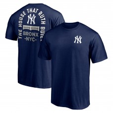 New York Yankees Navy Team Hometown Collection Ruths House T-Shirt