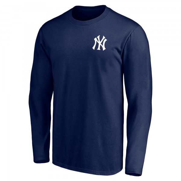New York Yankees Navy Team Hometown Collection Ruths House Long Sleeve T-Shirt