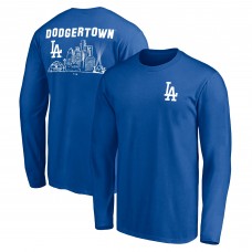 Los Angeles Dodgers Royal Team Hometown Collection Tinsletown Long Sleeve T-Shirt