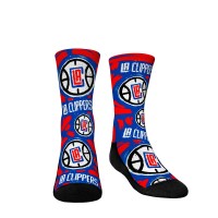Носки LA Clippers Rock Em Youth Allover Logo & Paint Crew
