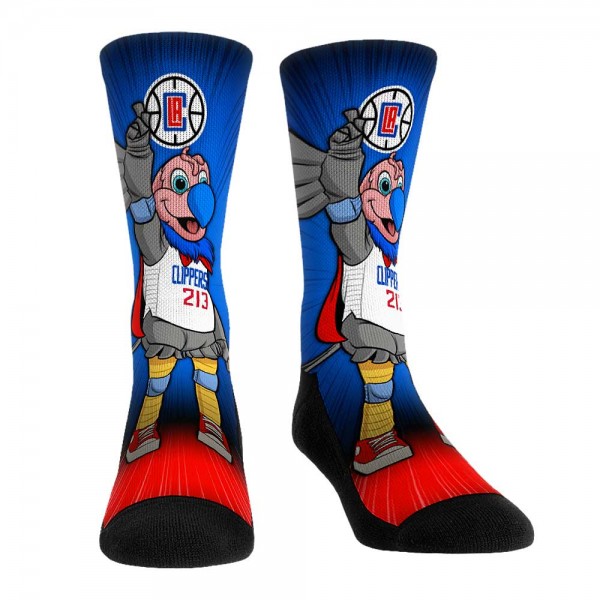 Носки LA Clippers Rock Em Mascot Pump Up Crew