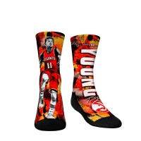 Носки Trae Young Atlanta Hawks Rock Em Youth Big Player Crew