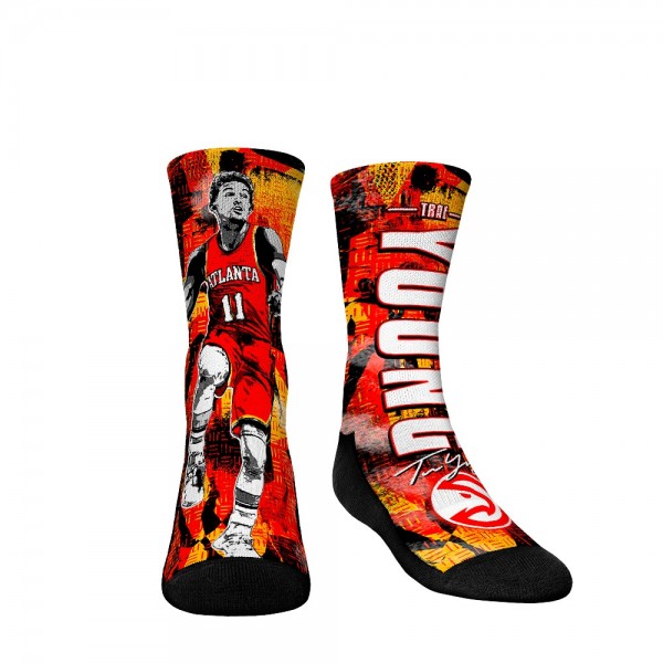 Носки Trae Young Atlanta Hawks Rock Em Youth Big Player Crew