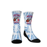 Носки Detroit Pistons Rock Em Youth Vintage Hoop Crew