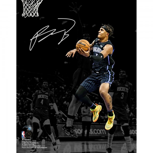 Paolo Banchero Orlando Magic Autographed Fanatics Authentic 11 x 14 Spotlight Photograph