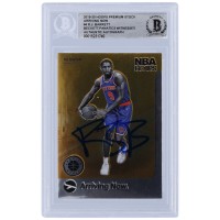 RJ Barrett New York Knicks Autographed 2019-20 Panini Hoops Premium Stock Arriving Now #4 Beckett Fanatics Witnessed Authenticated Rookie Card
