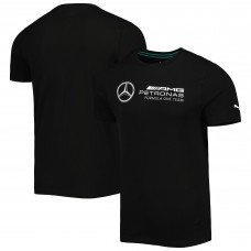 Футболка Mercedes-AMG Petronas F1 Team Puma Unisex Essential Logo - Black