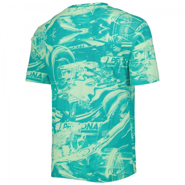 Футболка Mercedes-AMG Petronas F1 Team Puma Statement Allover Print - Green