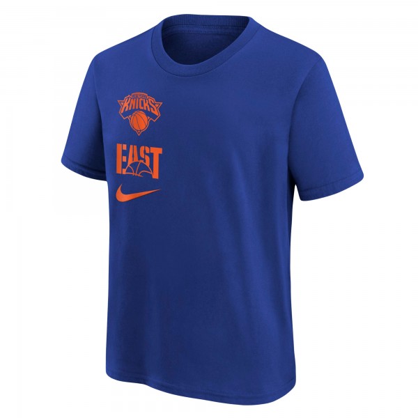 Футболка New York Knicks Nike Youth Vs Block Essential - Blue