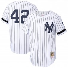 Джерси New York Yankees Mariano Rivera White Cooperstown Collection 1995 Authentic Player