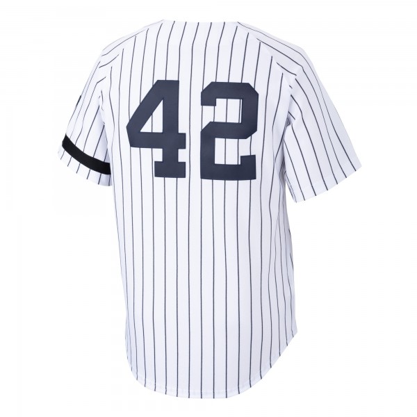 Джерси New York Yankees Mariano Rivera White Cooperstown Collection 1995 Authentic Player