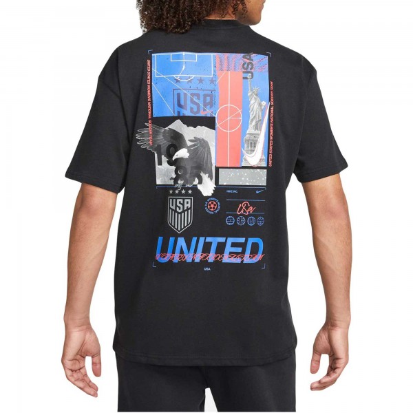 USWNT Nike Original MAX90 T-Shirt - Black