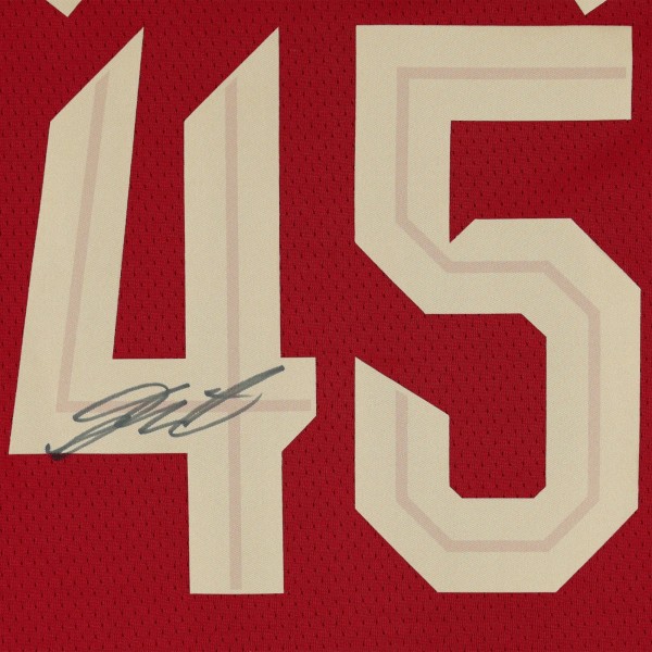 Donovan Mitchell Cleveland Cavaliers Autographed Fanatics Authentic Nike Icon Swingman Jersey