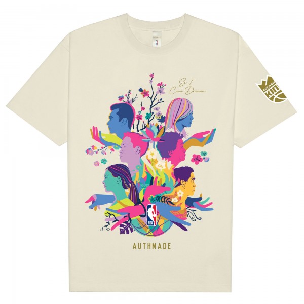 Футболка Sacramento Kings AUTHMADE x NBA Unisex AAPI Dreamers - Cream