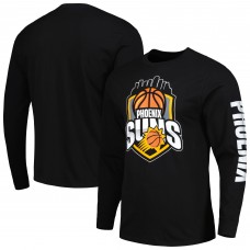 Футболка с длинным рукавом Phoenix Suns Stadium Essentials Unisex NBA Crest - Black