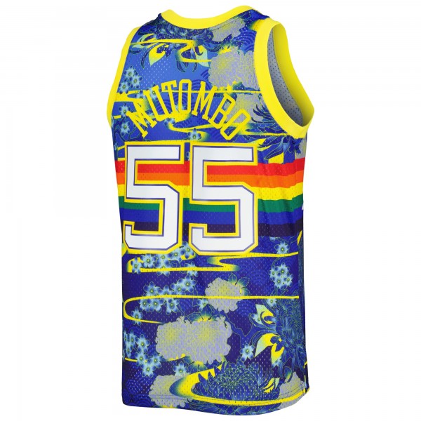 Игровая форма  Dikembe Mutombo Denver Nuggets Mitchell & Ness Hardwood Classics Lunar New Year Swingman - Blue