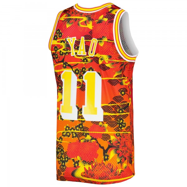 Игровая форма  Yao Ming Houston Rockets Mitchell & Ness Hardwood Classics Lunar New Year Swingman - Red