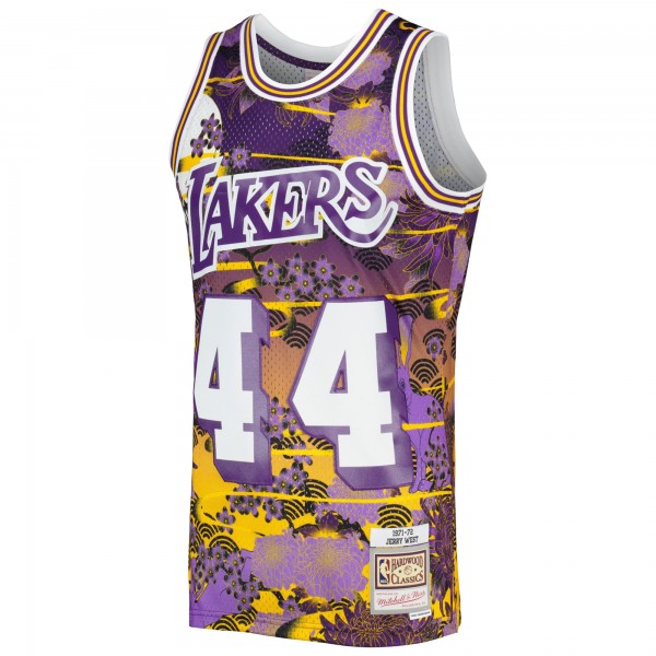 Игровая форма  Jerry West Los Angeles Lakers Mitchell & Ness Hardwood Classics Lunar New Year Swingman - Purple
