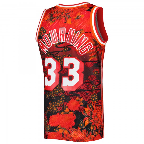 Игровая форма  Alonzo Mourning Miami Heat Mitchell & Ness Hardwood Classics Lunar New Year Swingman - Red