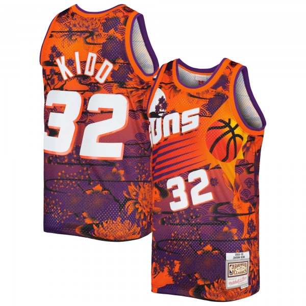 Игровая форма  Jason Kidd Phoenix Suns Mitchell & Ness Hardwood Classics Lunar New Year Swingman - Orange