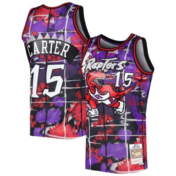 Игровая форма  Vince Carter Toronto Raptors Mitchell & Ness Hardwood Classics Lunar New Year Swingman - Purple