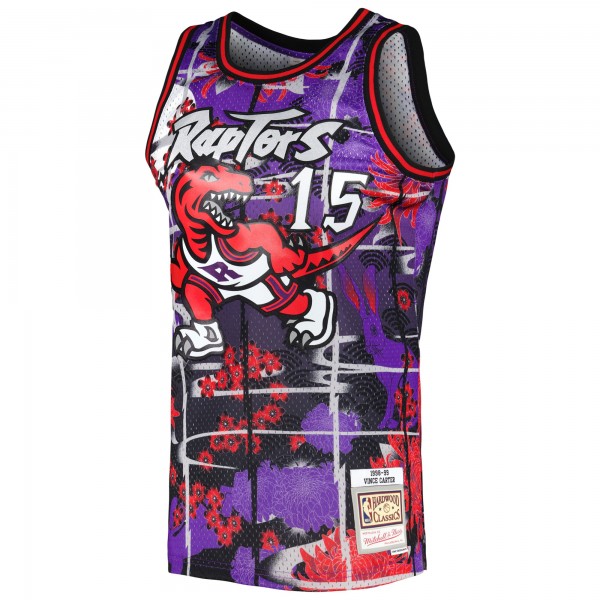 Игровая форма  Vince Carter Toronto Raptors Mitchell & Ness Hardwood Classics Lunar New Year Swingman - Purple